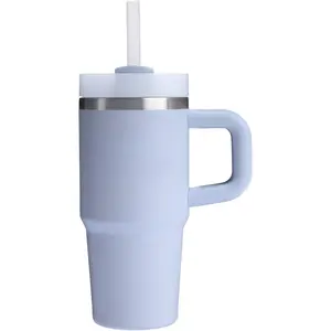 Quencher H2.0 Tumbler with Handle and Straw 14 oz |       Flowstate 3-Position Lid |       Cup Holder Compatible for Travel |       Insulated Stainless Steel Cup |       BPA-Free |       Dew Drop