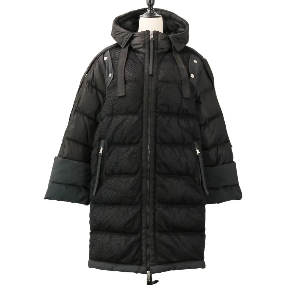 Pre-owned MONCLER Nylon Small Leather Goods Genius NARVALONG Down Coat