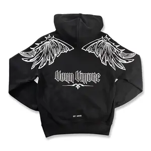 Reflective Angel Wing Hoodie Fashion Menswear Sweaters