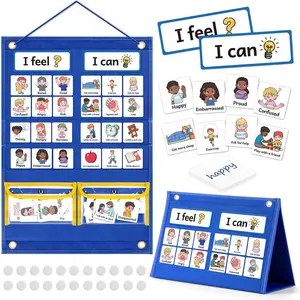 Feelings Chart, Social Emotional Learning Activities, Learning Materials,  Tools,Behavior Management,Anger Management Toys,Calm Down Corner Supplies for Classroom  &