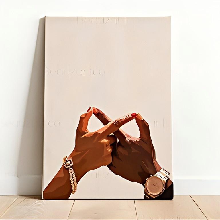 Black Art Prints Poster, Black Couple Art, Black Culture Art, Black Love Wall Art, Black Art, Black Owned Shops, Black History Month Art