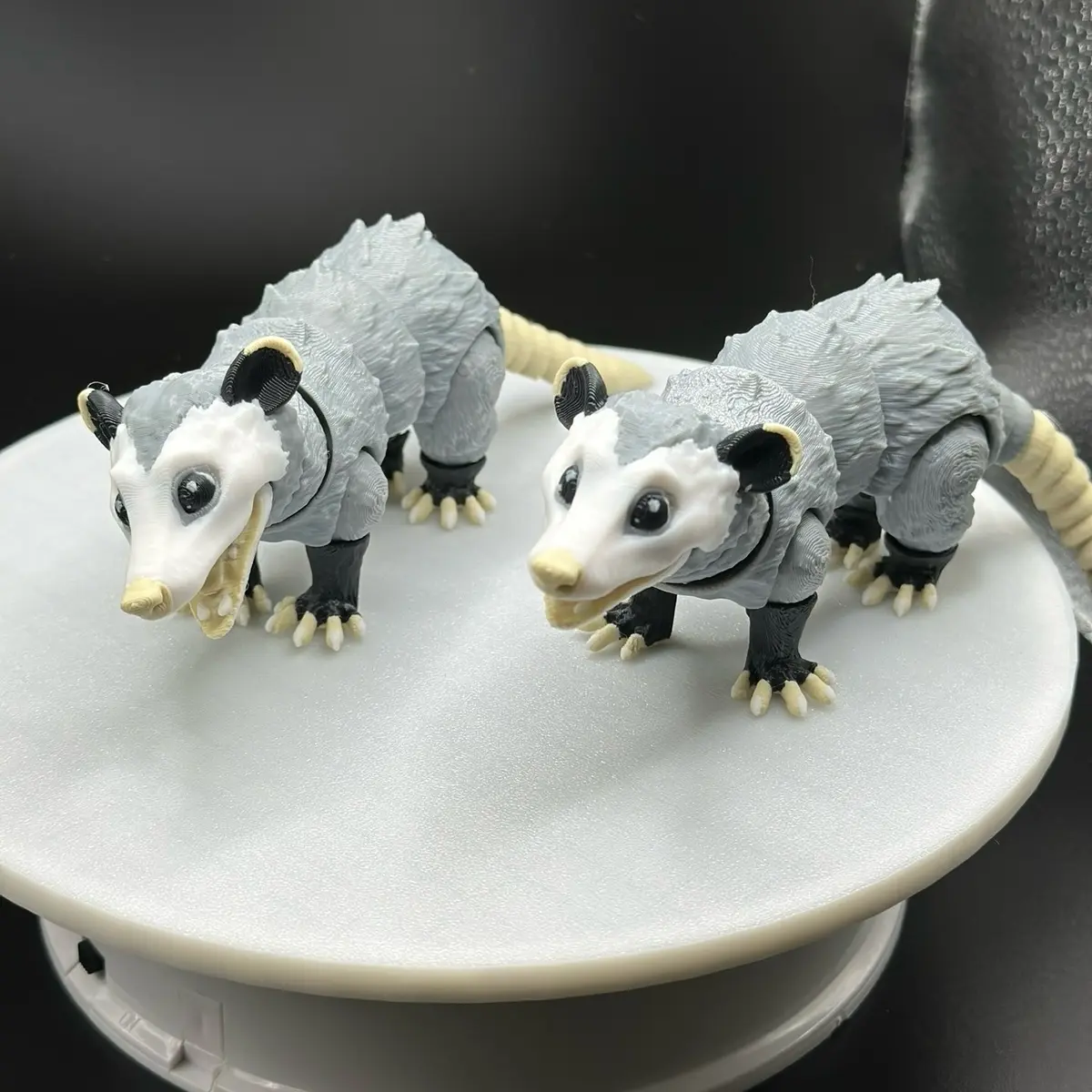 Opossum Articulated 3D Printed Cute Animal Like Figure