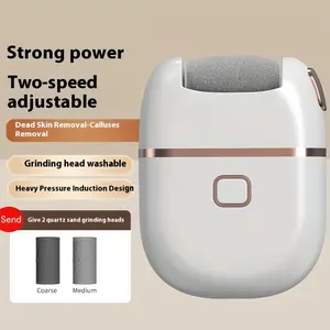 Electric Feet Callus Remover,Portable Electronic Foot File Pedicure Tools,Waterproof Foot Scrubber File,Pedi Foot Care for Dead,Hard Cracked Dry Skin