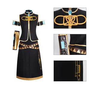 Cosplay Clothing Family-Megurine Megurine Luka Women's Cosplay Costume 1 Generation-Official Costume-D30 Cosplay Costume