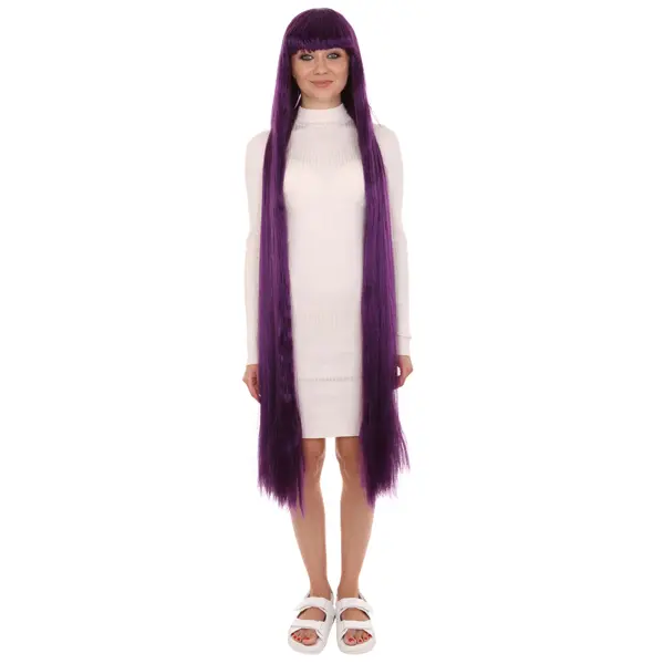 HPO Halloween Wigs | 50" Extra Long Women's Wigs Collection |  Premium Breathable Capless Cap