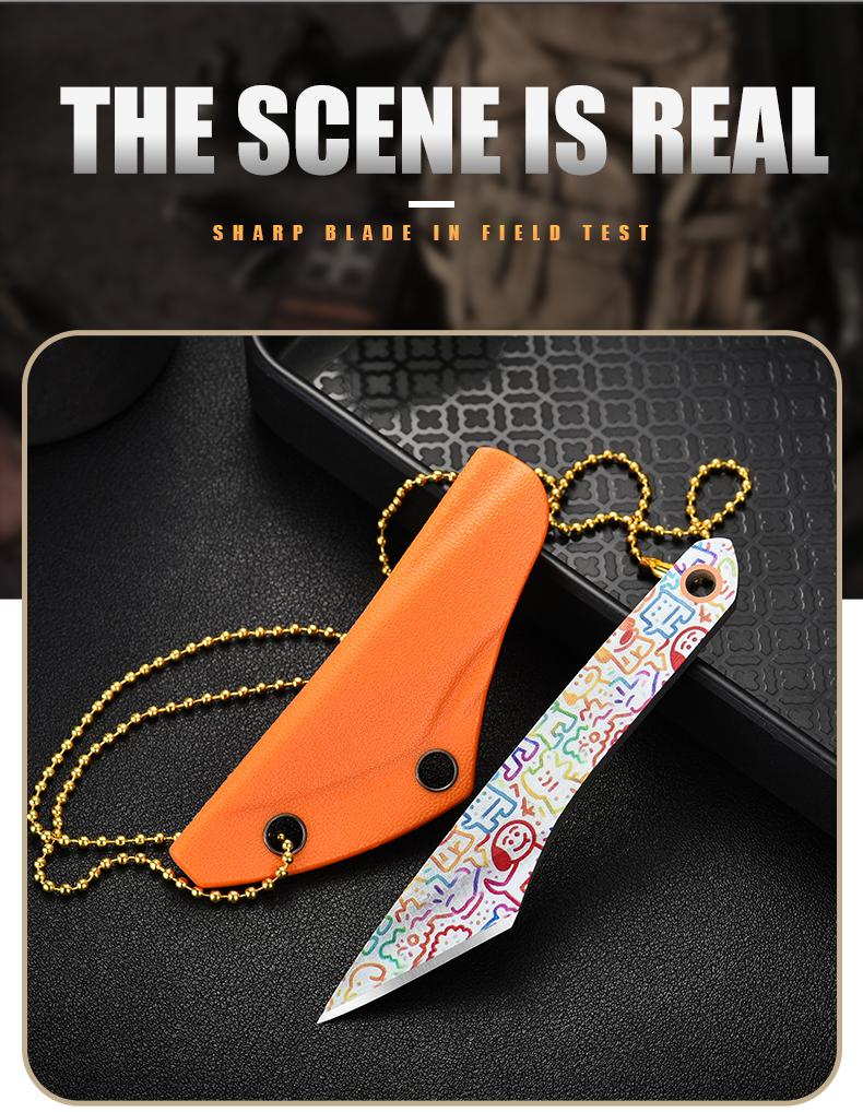 Portable keychain pocket knife, multi-functional outdoor tool, suitable for gardening, camping and DIY projects. Collectible | Commemorative knife