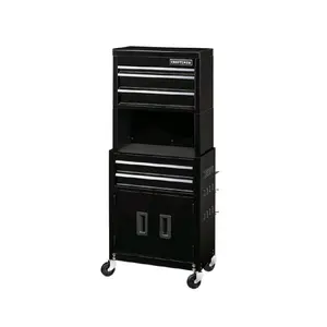 Craftsman 20 in. 5-Drawer Chest and Cabinet Combo with Riser