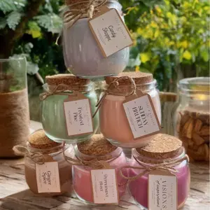 Fitz & Giggles 6 oz Soy Wax Candle | Candles That Tickle Your Senses | Handmade Scented Candles