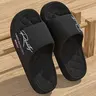 Women's 2026 Summer New Thick Cushioned Slip-On Sandals, Non-Slip Home Slides, Thick Sole Slides, Beach Shoes, Fashion Street Style, Comfortable Slippers