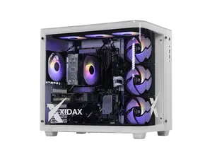 Xidax X-2 Series AMD Ryzen 5 7600 3.8GHz (Max: 5.1GHz), NVIDIA GeForce RTX 5050 8GB, 2TB NVMe M.2 SSD, 16GB (2x8GB) RAM, Genuine Window 11 Home Onami White Gaming Desktop - Assembled & Serviced in U.S.