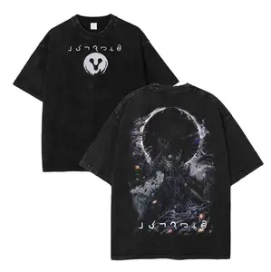 “Master of the Void, Champion of the Light — Embrace your power with this Destiny 2 ‘Void Warlock’ Washed Cotton Tee, designed for ultimate streetwear style and comfort.”