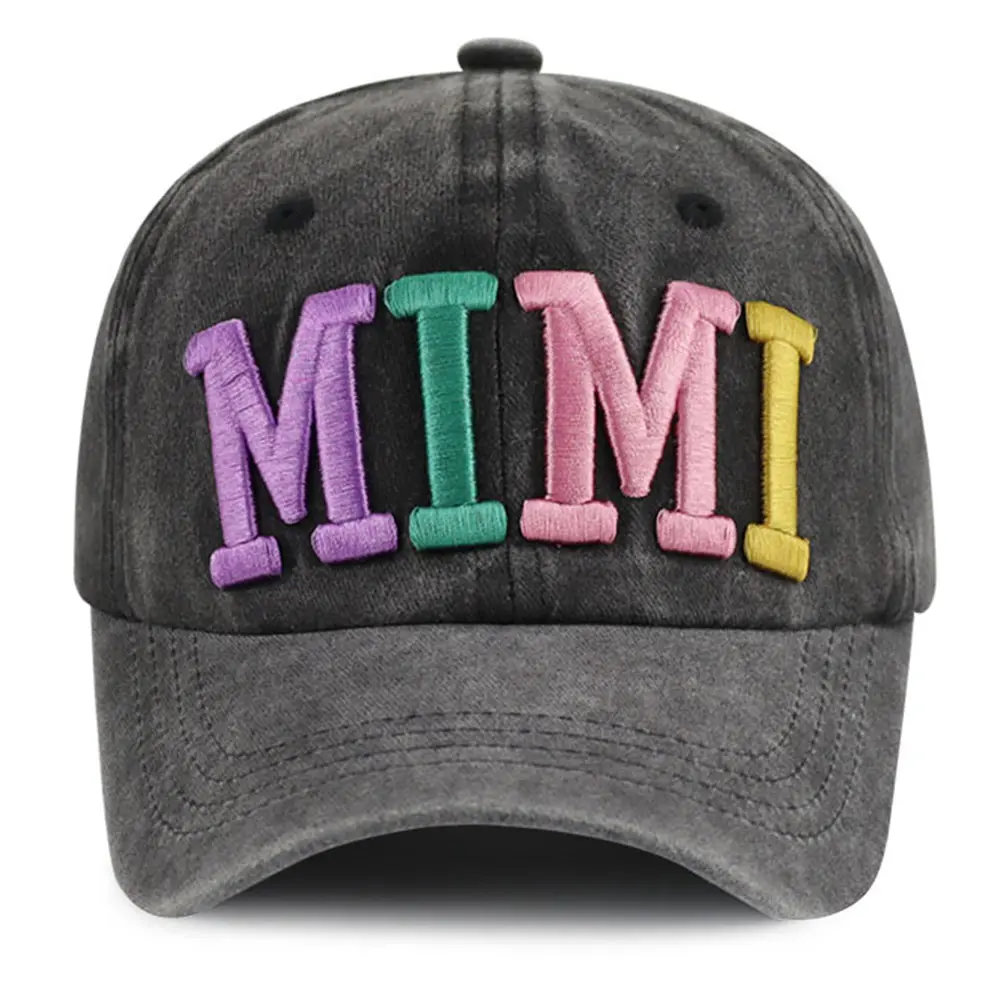 Mimi Hat for Women, Funny Adjustable Embroidered Cotton Grandma Gifts Baseball Cap,christmas,birthday,gift,outdoor,daily,wear,patriotic,baseball,cap