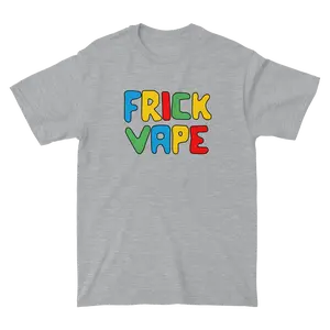 Fun Frick Vape Heather Grey Tee