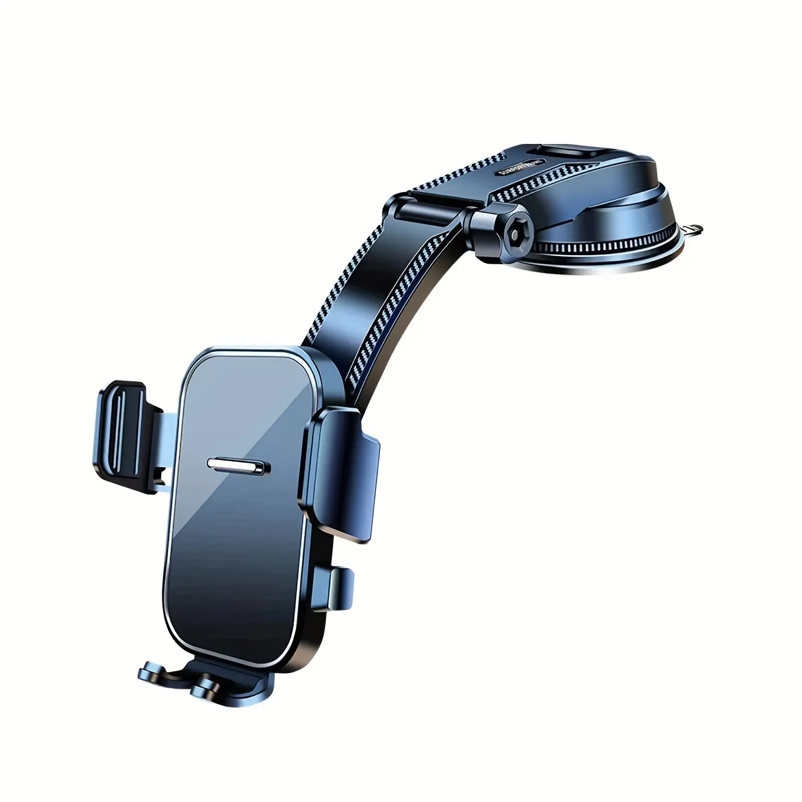 360° Rotating Car Dashboard Suction Cup Phone Holder Quiet Adjustable Navigation Mount ABS Material Strong Suction Base Hands free Smartphone Holder Suitable for Multiple Models