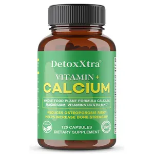 Calcium Health Supplement — Supports Bone and Gut Health (120 Capsules)