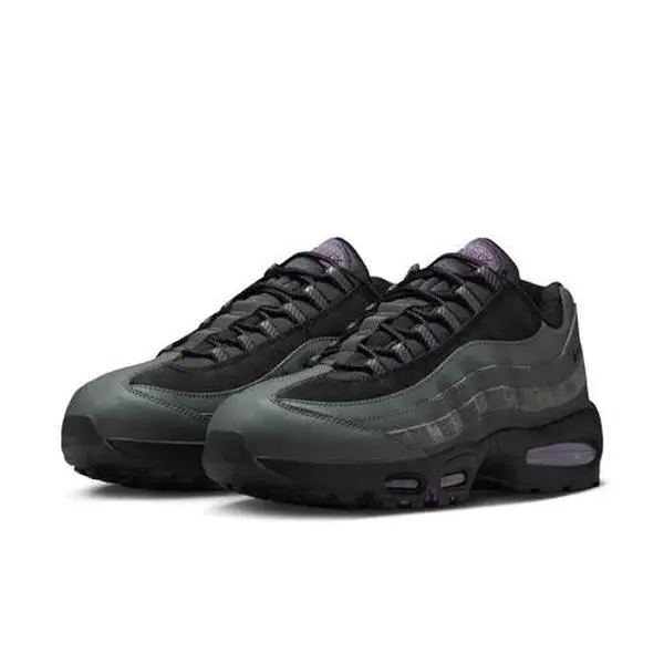 Nike Air Max 95 Racing Pack Iron Grey Wild Grape Men's IH1228-001 New Sneakers Athletic Trainers Chunky Trainers