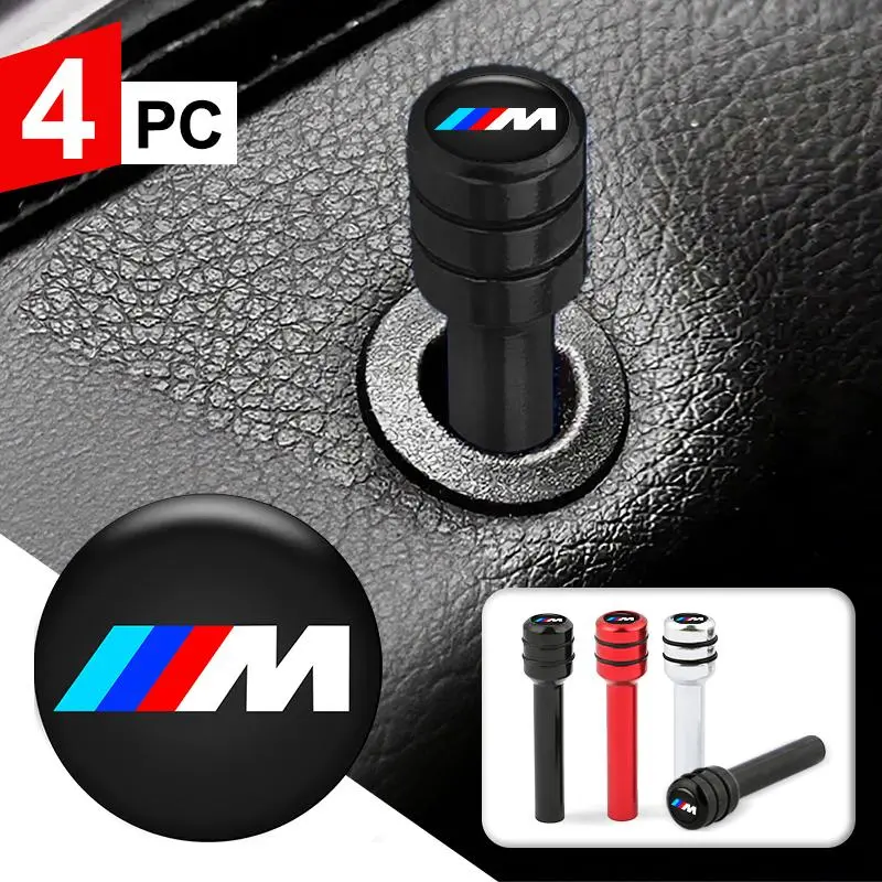 Car Door Lock Knob Security Knob Pull Pin For BMW Performance F30 F10 E90 F20 E46 E60 E70 E39 E36 E87 X7 E92 E91 Car Accessories