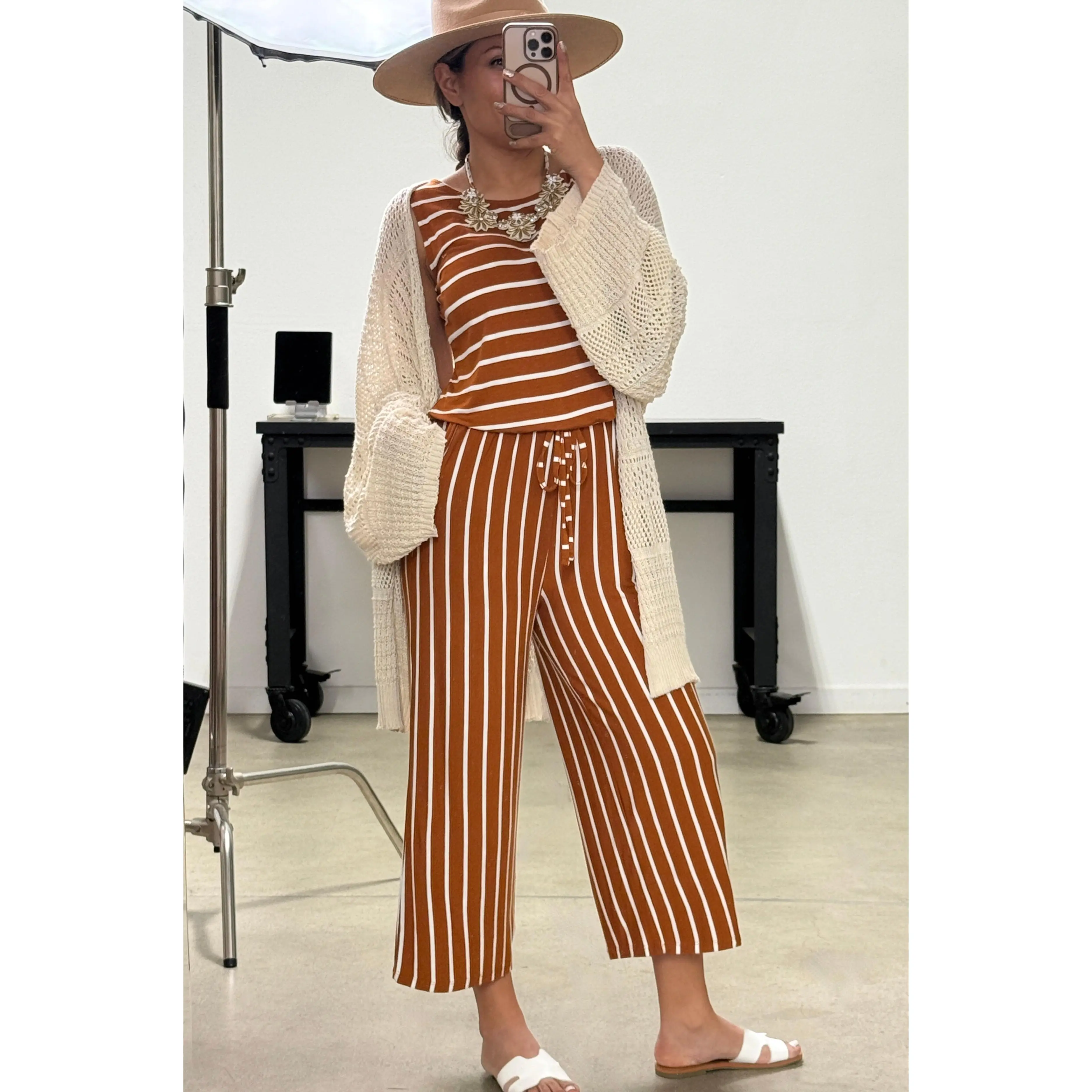 Nina Comfy crop Jumpsuit