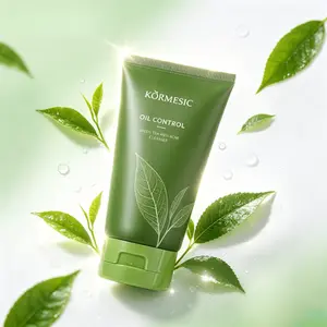 KORMESIC Oil Control Face Wash with Green Tea – Great Gift for Teens & Adults, Daily Care for Oily & Blemish-Prone Skin