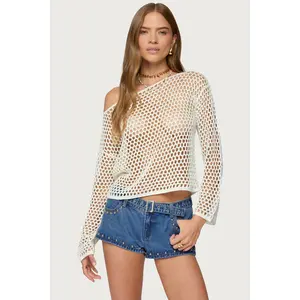 Kalley Off Shoulder Crochet Top