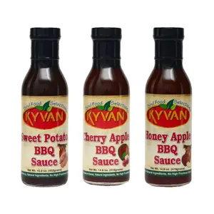 KYVAN 3 Pack BBQ Sauces - Savory Flavors for Grilling and Enhancing Dishes - Great for Dipping Too