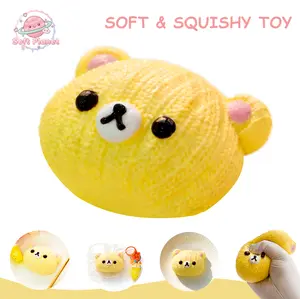 Super Soft Taba Squishy Toy  Slow Rising Silicone Fidget for Stress Relief, Non-Toxic Odorless Squeeze Toy for Adults & Kids