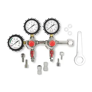 Dual Output Premium CO2 Regulator - GEN2 - CGA320 0-60PSI