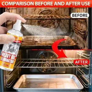 Multifunctional Powerful Grease Remover, Dissolves Oil and Dirt, Suitable for Ovens, Stoves, Pots, Residue-Free Formula, Jokjok Brand