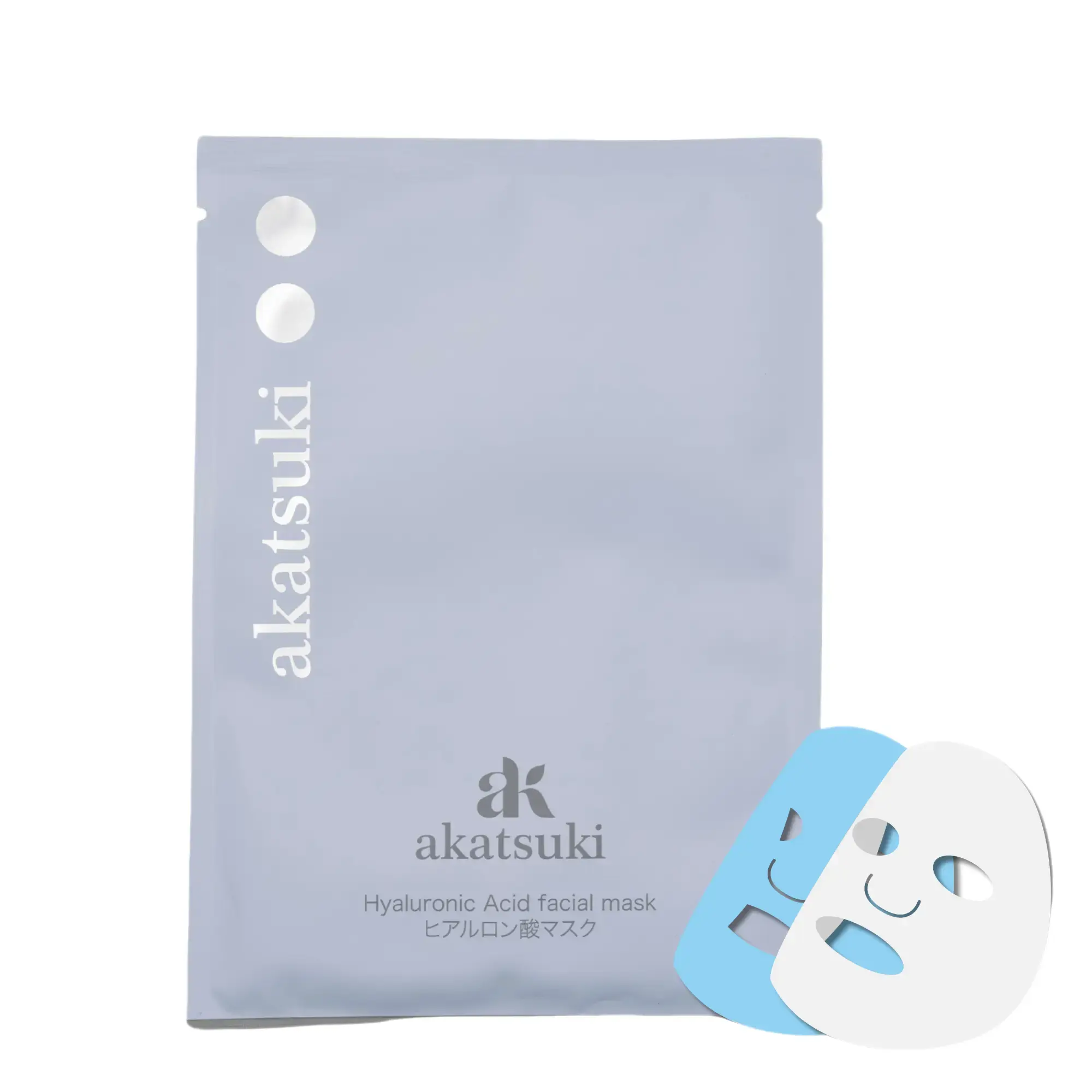 1PC Akatsuki Collagen & Hyaluronic Acid Hydrating Facial Mask - Firming & Soothing Formula for Daily Use 1PC Akatsuki Collagen & Hyaluronic Acid Hydrating Facial Mask - Firming & Soothing Formula for Daily Use