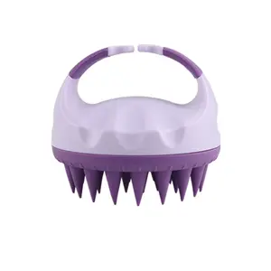 Silicone Scalp Massager Shampoo Brush – 39 Teeth Exfoliate, Clean & Lather in Shower – Safe for Long Nails, Men, Women & Kids