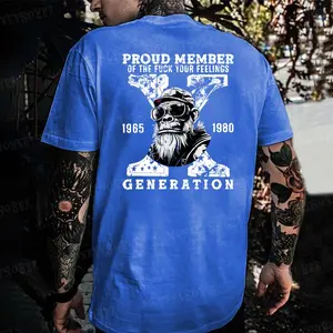 Gen X Monkey EST.1980 Printing Monkeysober Men's T-shirt