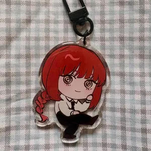 Makima Chainsaw Man Keychain Cute Animate Charms