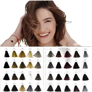 D'D&A Kera Repair Technology Permanent Hair Color with Intense Micro Pigments & Wheat Proteins 100ml Unisex Formula Professional Italian Style