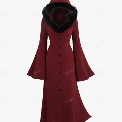 Rosegal Gothic Winter Coats Plus Size Rose Gal Clothing TikTok Shop