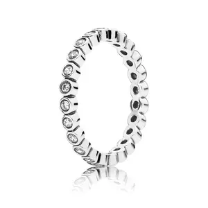 PANDORA Alluring Petite Brilliant Stackable Ring 190941CZ