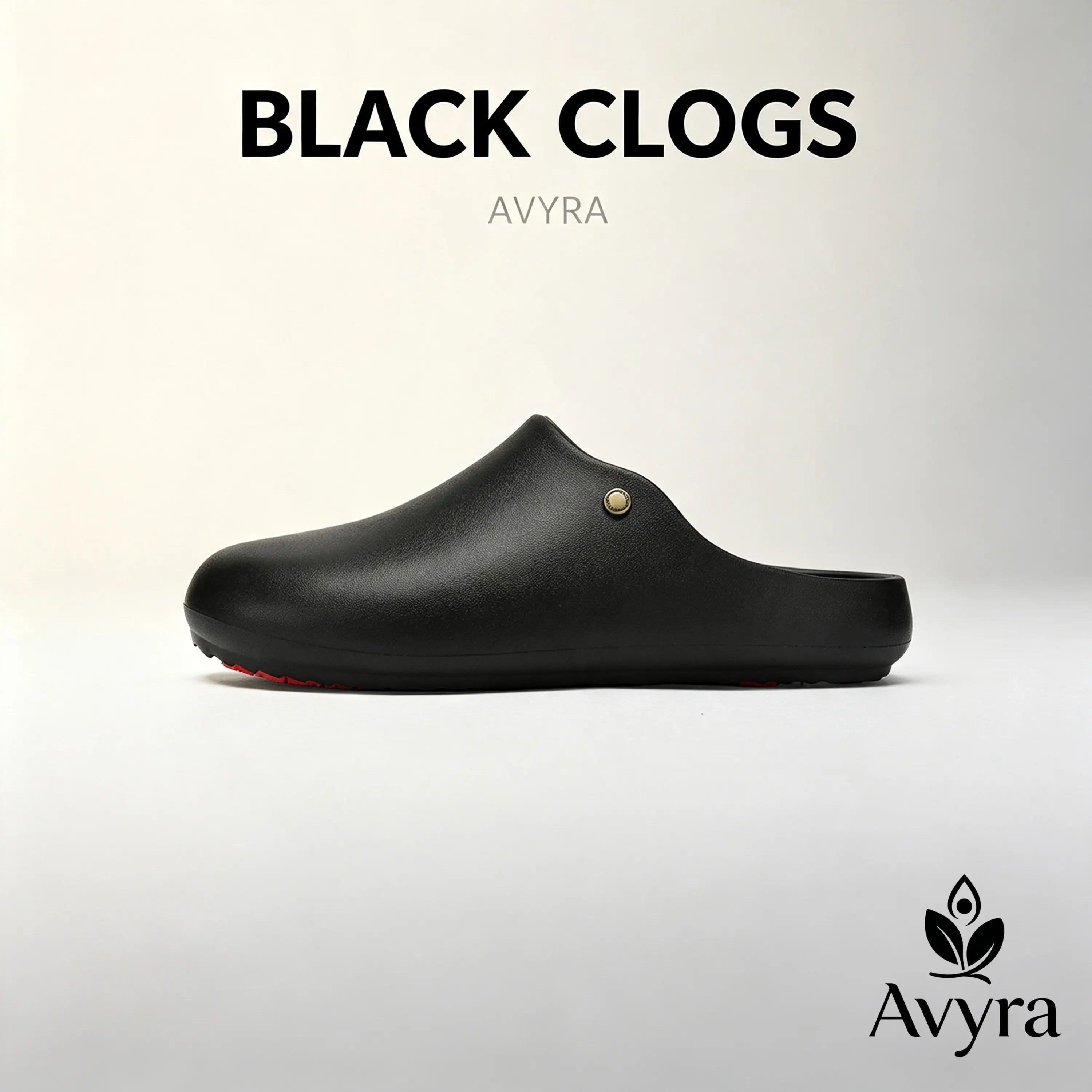 Unisex Closed Toe EVA Clogs Slip On Mule Slides Non Slip Waterproof Lightweight Casual Kitchen Garden Beach Shower Work Slippers Solid Black Slip On Mules Dry