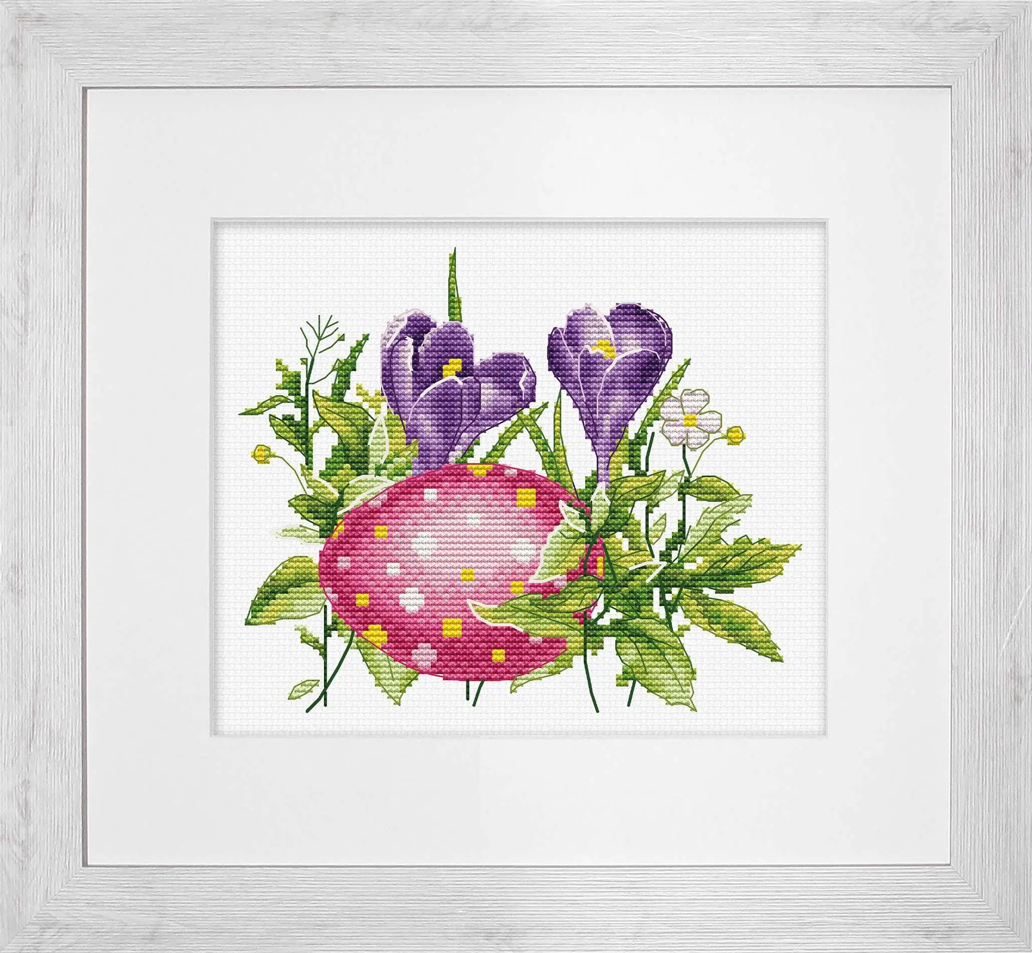 Easter Egg Counted Cross-Stitch Kit by Luca-S B1405L