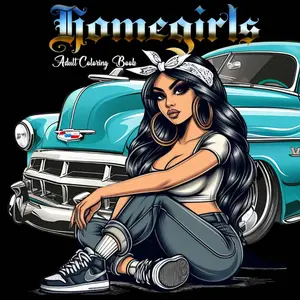 Homegirls Adult Coloring Book: Ages 13+