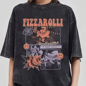 Alastor Shirt, Hazbin Hotel Characters, Hazbin Hotel Tshirt, Hazbin Hotel Cartoon Merch, Birthday Gift for fan, Fizzarolli Shirt T-shirts, Crewnecks, Hoodies – Gifts Suitable for Anyone