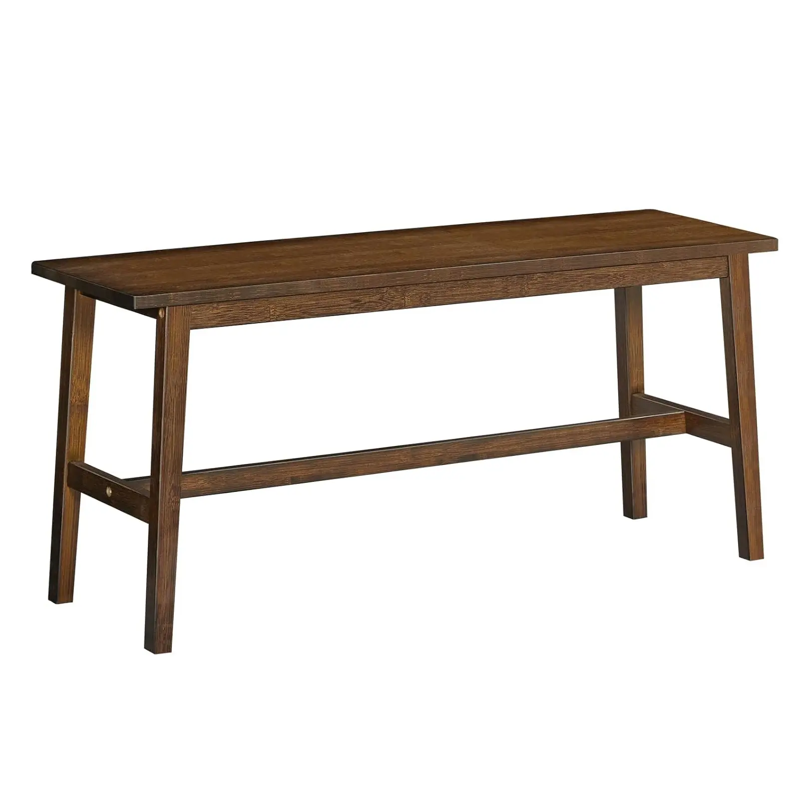 HOOBRO 39.3'' Bamboo Dining Bench, Farmhouse Kitchen Table Bench, Kitchen & Living Room Furniture, Easy to Assemble, Sturdy and Stable, Mocha MA03CD01G2