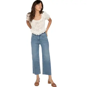Oliver Logan Aberdeen Ankle Crop High Rise Jean