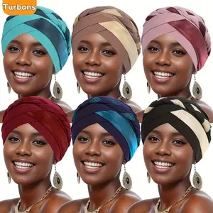 6pcs Women's Bohemian Bright Color Twists & Knot Turban Headscarves - Small Braid Braided Hair Hats, Multicolor Binding for Daily Wear, Parties, Weddings, Outdoor - Elegant Gift Set