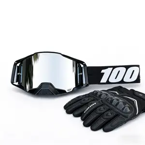 Motocross Goggles Dirt Bike Riding Glasses Off Road Motorcycle Goggles Dustproof Ski Goggles ATV MX Racing Eyewear UV Protection Outdoor Sports Gift for Riders