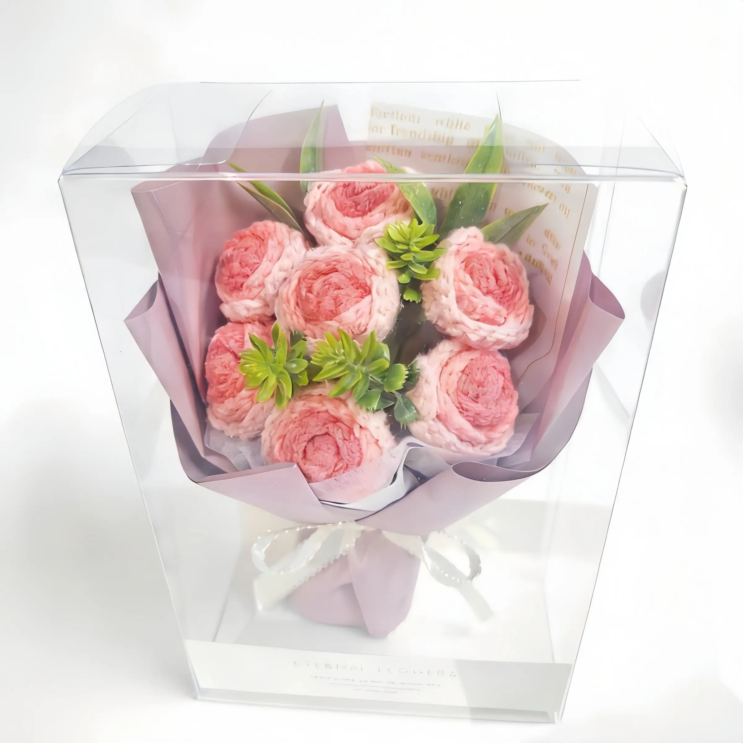 Creative Handmade Knitted Rose Flower, Home Decor, Room Decoration, Gift for Mother's Day, Unique Craftsmanship, Perfect Present