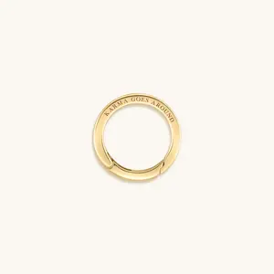 Positive Outcome - Gold Karma Circle Lock