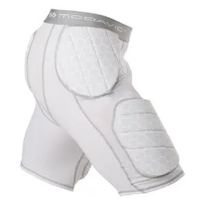 McDAVID Rival™ Integrated Girdle with High-Density Thigh Pads for Adults - Lightweight Breathable Durable Compression Short with Core Protection
