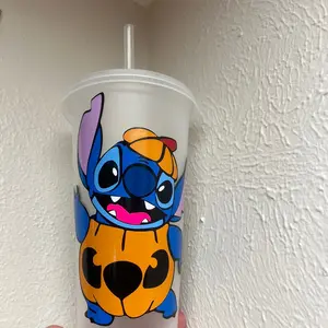 Stitch Halloween cup