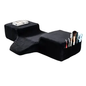 Beauty Salon Eyelash Extension Pillow Memory  Lash Pillow with  Pillowcase   Improve  Pillows for  (Black)