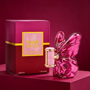 Flame Dance Perfume, 35ML, Floral Fruit Scent, Attractive Butterfly Design, Long-Lasting Fragrance, Perfect for Daily Use