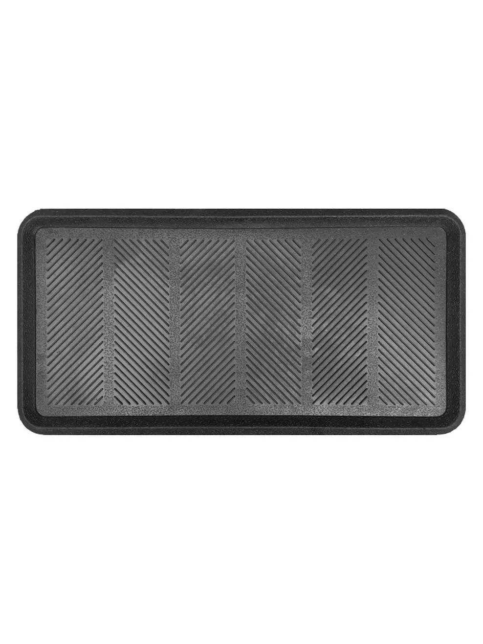 Rubber Boor Tray, Black